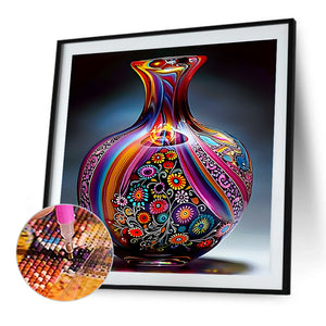 Art Vase 40*40CM(Canvas) Full Round Drill Diamond Painting