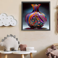 Load image into Gallery viewer, Art Vase 40*40CM(Canvas) Full Round Drill Diamond Painting
