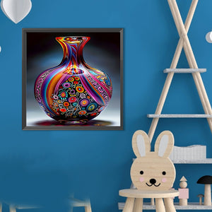 Art Vase 40*40CM(Canvas) Full Round Drill Diamond Painting