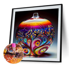 Load image into Gallery viewer, Art Vase 40*40CM(Canvas) Full Round Drill Diamond Painting
