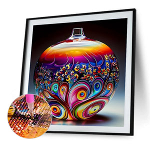 Art Vase 40*40CM(Canvas) Full Round Drill Diamond Painting