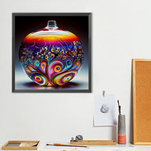Load image into Gallery viewer, Art Vase 40*40CM(Canvas) Full Round Drill Diamond Painting

