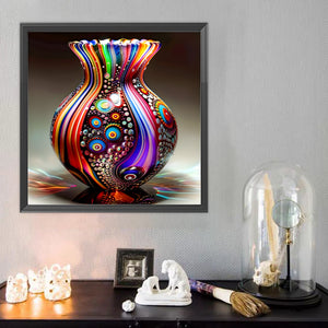 Art Vase 40*40CM(Canvas) Full Round Drill Diamond Painting