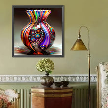 Load image into Gallery viewer, Art Vase 40*40CM(Canvas) Full Round Drill Diamond Painting
