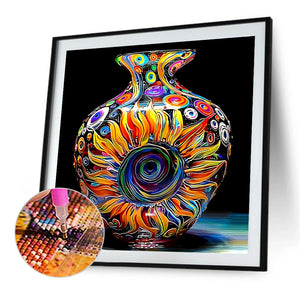 Art Vase 40*40CM(Canvas) Full Round Drill Diamond Painting