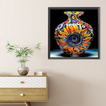 Load image into Gallery viewer, Art Vase 40*40CM(Canvas) Full Round Drill Diamond Painting
