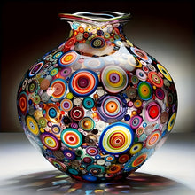 Load image into Gallery viewer, Art Vase 40*40CM(Canvas) Full Round Drill Diamond Painting
