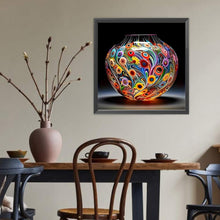 Load image into Gallery viewer, Art Vase 40*40CM(Canvas) Full Round Drill Diamond Painting
