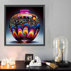 Art Vase 40*40CM(Canvas) Full Round Drill Diamond Painting