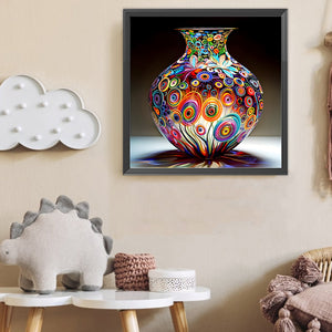 Art Vase 40*40CM(Canvas) Full Round Drill Diamond Painting