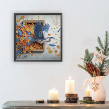 Load image into Gallery viewer, Crane Escaping From The Frame 30*30CM(Canvas) Partial Special Shaped Drill Diamond Painting
