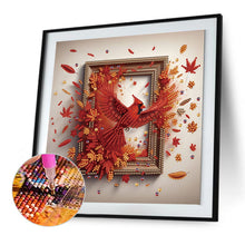 Load image into Gallery viewer, Cardinal Escaping From The Frame 30*30CM(Canvas) Partial Special Shaped Drill Diamond Painting
