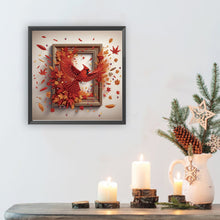 Load image into Gallery viewer, Cardinal Escaping From The Frame 30*30CM(Canvas) Partial Special Shaped Drill Diamond Painting

