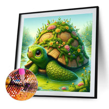 Load image into Gallery viewer, Turtle In The Bush 30*30CM(Canvas) Full Round Drill Diamond Painting
