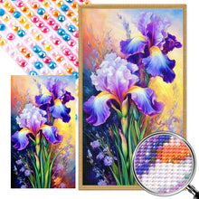 Load image into Gallery viewer, Iris 40*70CM(Picture) Full AB Round Drill Diamond Painting

