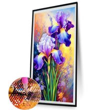 Load image into Gallery viewer, Iris 40*70CM(Picture) Full AB Round Drill Diamond Painting
