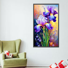 Load image into Gallery viewer, Iris 40*70CM(Picture) Full AB Round Drill Diamond Painting
