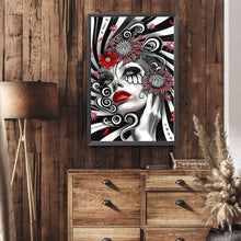 Load image into Gallery viewer, Ghost Woman 40*60CM(Canvas) Full Round Drill Diamond Painting
