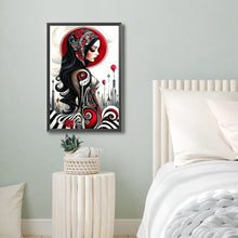 Load image into Gallery viewer, Ghost Woman 40*60CM(Canvas) Full Round Drill Diamond Painting
