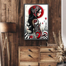 Load image into Gallery viewer, Ghost Woman 40*60CM(Canvas) Full Round Drill Diamond Painting
