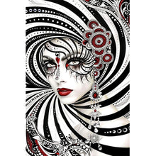 Load image into Gallery viewer, Ghost Woman 40*60CM(Canvas) Full Round Drill Diamond Painting
