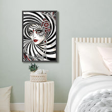 Load image into Gallery viewer, Ghost Woman 40*60CM(Canvas) Full Round Drill Diamond Painting

