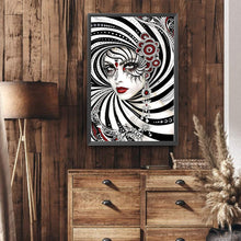 Load image into Gallery viewer, Ghost Woman 40*60CM(Canvas) Full Round Drill Diamond Painting

