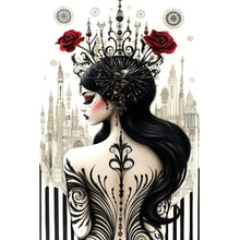 Load image into Gallery viewer, Ghost Woman 40*60CM(Canvas) Full Round Drill Diamond Painting
