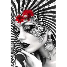 Load image into Gallery viewer, Ghost Woman 40*60CM(Canvas) Full Round Drill Diamond Painting
