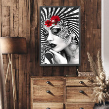 Load image into Gallery viewer, Ghost Woman 40*60CM(Canvas) Full Round Drill Diamond Painting
