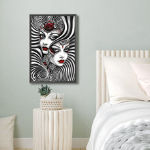 Load image into Gallery viewer, Ghost Woman 40*60CM(Canvas) Full Round Drill Diamond Painting

