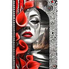 Load image into Gallery viewer, Ghost Woman 40*60CM(Canvas) Full Round Drill Diamond Painting
