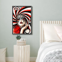 Load image into Gallery viewer, Ghost Woman 40*60CM(Canvas) Full Round Drill Diamond Painting
