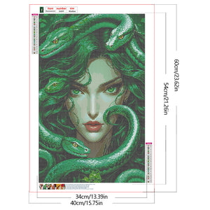 Femme Fatale 40*60CM(Canvas) Full Round Drill Diamond Painting