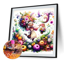 Load image into Gallery viewer, Happy People And Flowers 40*40CM(Canvas) Full Round Drill Diamond Painting
