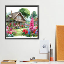 Load image into Gallery viewer, Garden Hut 40*40CM(Canvas) Full Round Drill Diamond Painting
