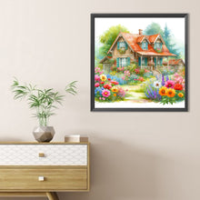 Load image into Gallery viewer, Garden Hut 40*40CM(Canvas) Full Round Drill Diamond Painting
