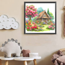 Load image into Gallery viewer, Garden Hut 40*40CM(Canvas) Full Round Drill Diamond Painting
