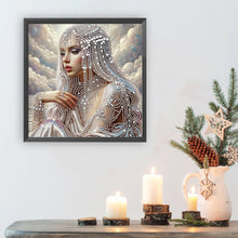 Load image into Gallery viewer, Gorgeous And Elegant Lady 30*30CM(Canvas) Partial Special Shaped Drill Diamond Painting
