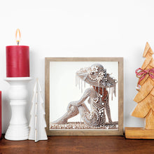 Load image into Gallery viewer, Elegant Lady-Woman 30*30CM(Canvas) Partial Special Shaped Drill Diamond Painting
