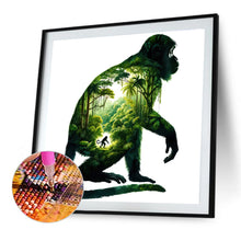 Load image into Gallery viewer, Monkey 30*30CM(Canvas) Full Round Drill Diamond Painting
