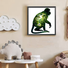 Load image into Gallery viewer, Monkey 30*30CM(Canvas) Full Round Drill Diamond Painting
