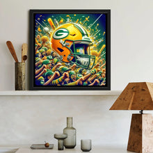 Load image into Gallery viewer, Green Bay Packers Team 40*40CM(Canvas) Full Round Drill Diamond Painting
