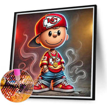 Load image into Gallery viewer, Kansas City Chiefs Team 40*40CM(Canvas) Full Round Drill Diamond Painting
