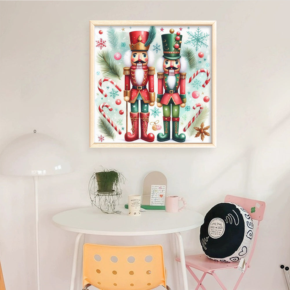 Nutcracker - Full 11CT Counted Cross Stitch 45x45CM - Yishu