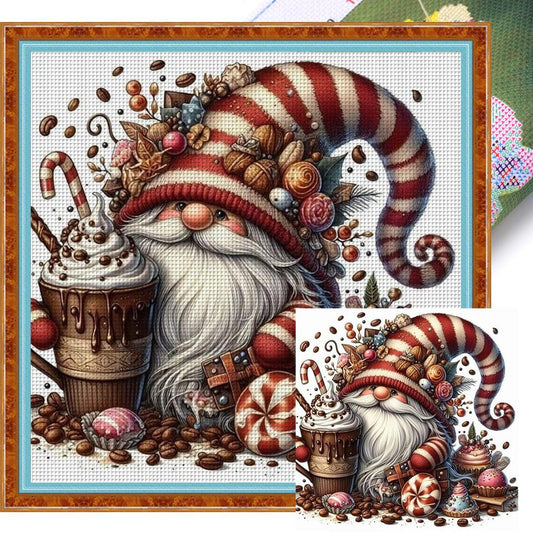Dessert Dryad - Full 11CT Stamped Cross Stitch 40x40CM - Yishu
