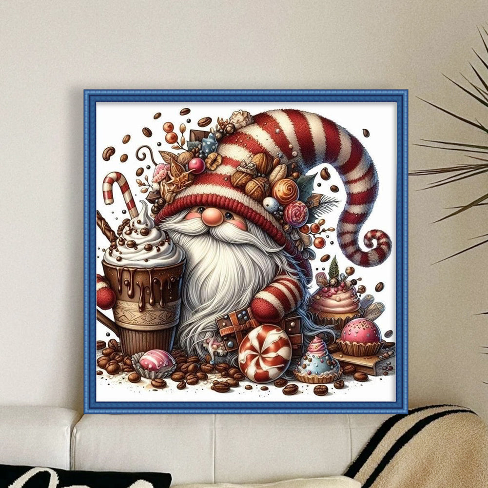 Dessert Dryad - Full 11CT Stamped Cross Stitch 40x40CM - Yishu