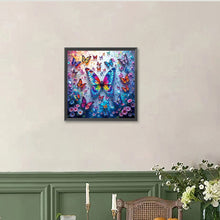 Load image into Gallery viewer, Butterfly 40*40CM(Canvas) Full Round Drill Diamond Painting
