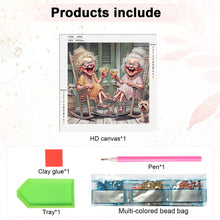 Load image into Gallery viewer, Funny Grandma 30*30CM(Canvas) Partial Special Shaped Drill Diamond Painting
