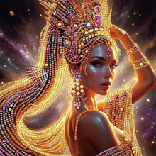Load image into Gallery viewer, Elegant Woman 30*30CM(Canvas) Partial Special Shaped Drill Diamond Painting
